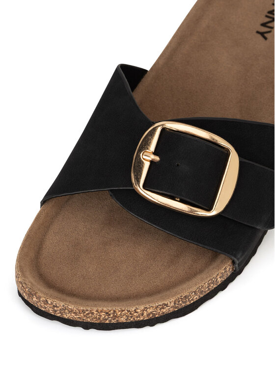 JENNY JENNY Šľapky LB-P1598-YLD Čierna