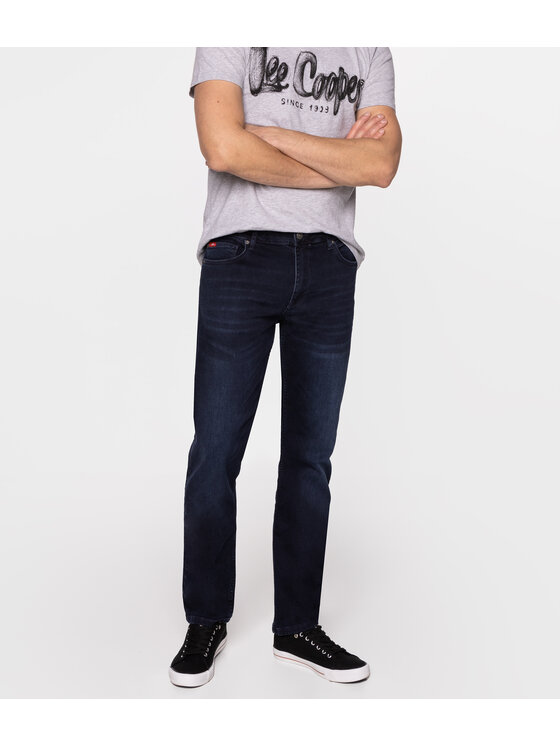 Lee Cooper Lee Cooper Jeansy MARCUS 1386 Granatowy Regular Fit