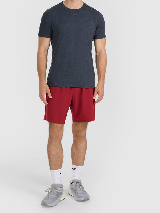 4F 4F T-Shirt 4FWAW26TFTSM2354-22M Szary Active Fit