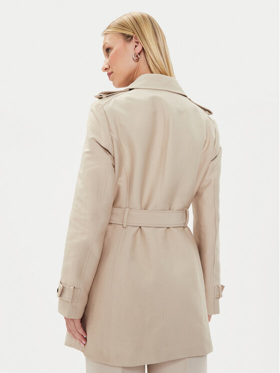 Morgan Morgan Trench 231-GOLIAM Beige Regular Fit
