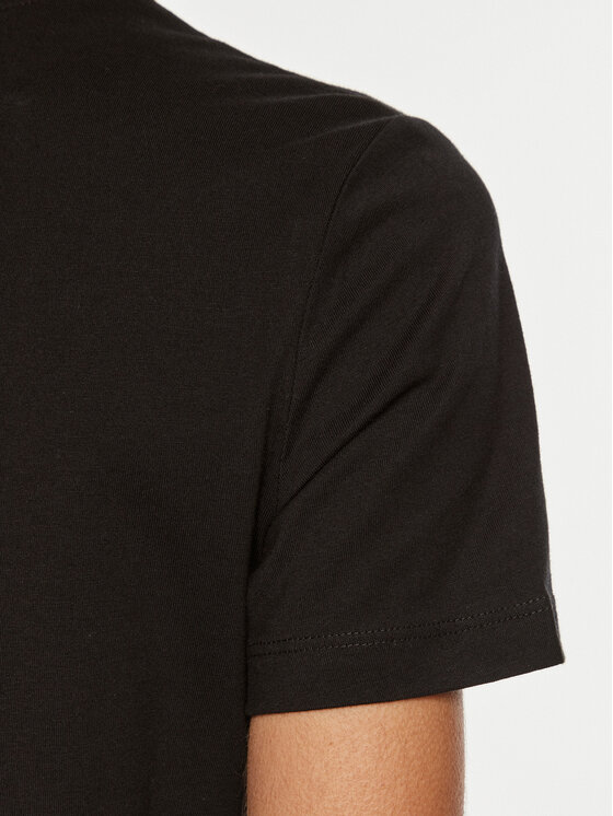 Just Cavalli Just Cavalli T-shirt 77PAHE24 Crna Slim Fit