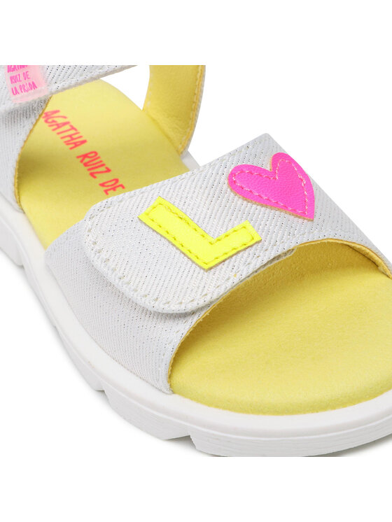 Agatha Ruiz de la Prada Agatha Ruiz de la Prada Босоніжки 222930 B Білий