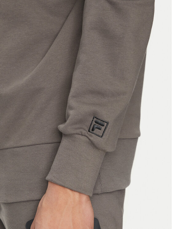 Fila Fila Bluza Landogne FAM0872 Szary Regular Fit