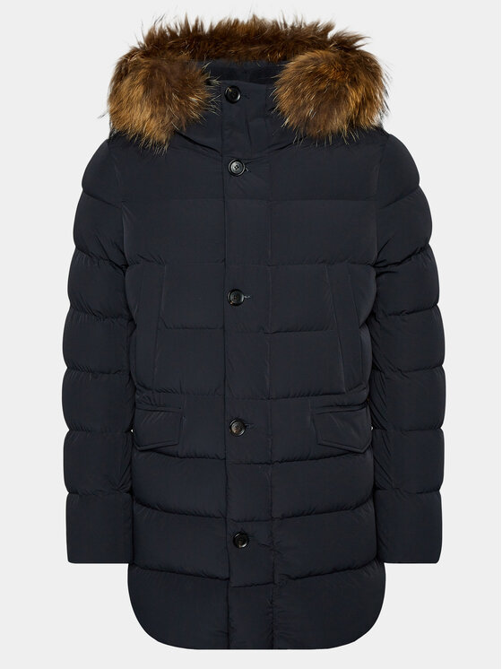 Hetregó Hetregó Giubbotto piumino Parker 8K436M 23WU07 Blu scuro Regular Fit