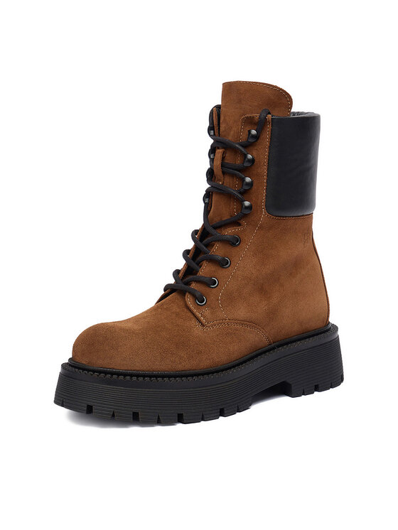 Badura Badura Schnürstiefeletten EO-AMIRA-8002 Braun