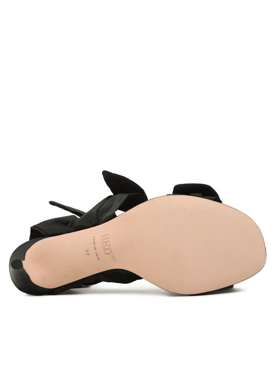 Red Valentino Red Valentino Sandály 2Q2S0H39FUB Černá
