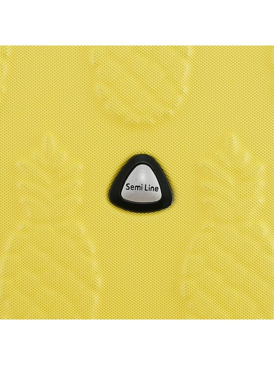 Semi Line Semi Line Valigia grande T5619-6 Giallo