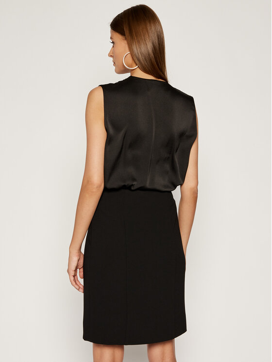 PINKO Pinko Completo body e gonna 2w1 Ileana PE 19 PBK2 1B13UX 4575 Nero Regular Fit