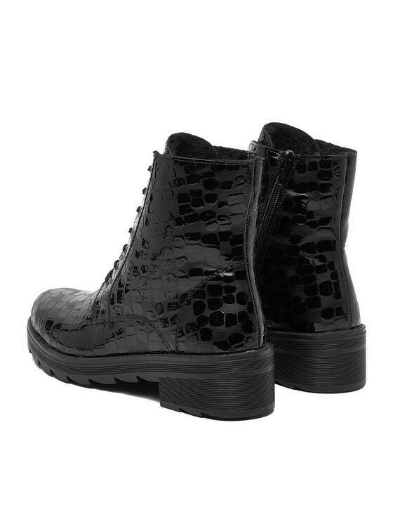 Rieker Rieker Schnürschuhe CEO-X0510-01 Schwarz