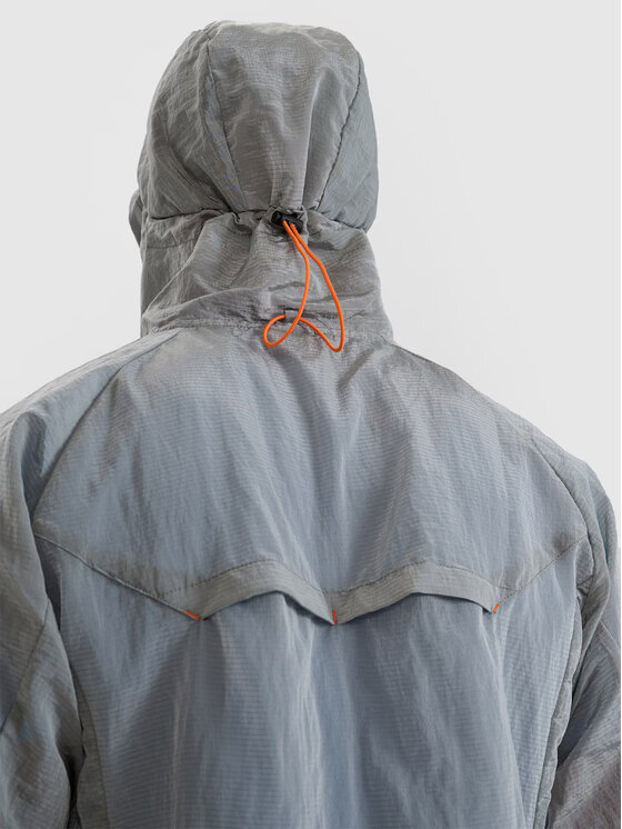 4F 4F Giacca da corsa 4FWSS25TTJAM698-27S Grigio Regular Fit