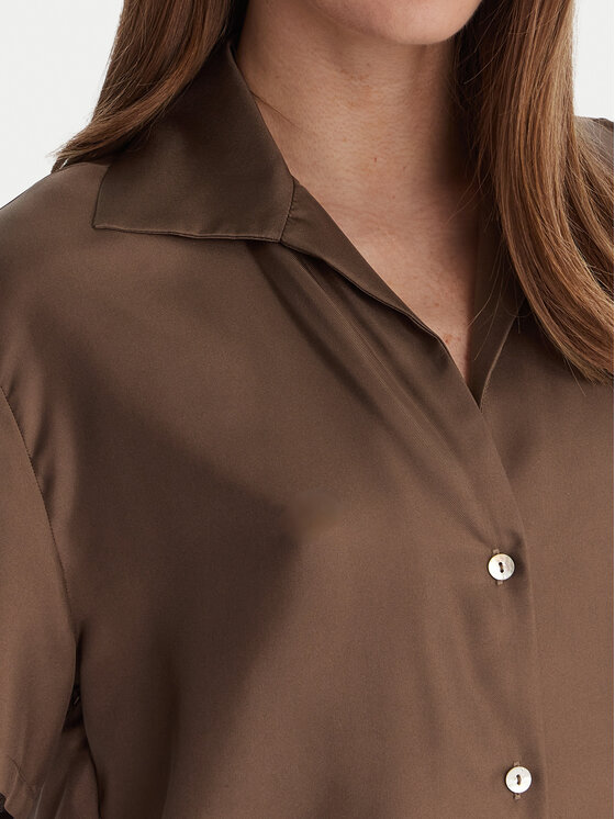 Marella Marella Srajca Segnale 2613111045 Rjava Relaxed Fit