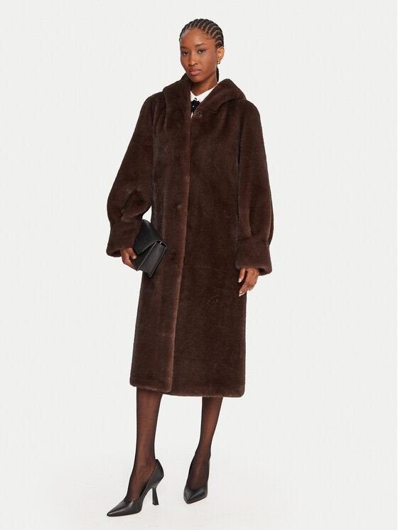 Luisa Spagnoli Luisa Spagnoli Kažoks Savelli 542439 Brūns Loose Fit