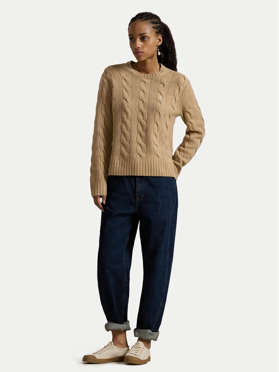 Polo Ralph Lauren Polo Ralph Lauren Džemperis 211926543003 Bēšs Regular Fit
