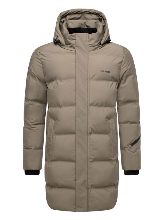 Stone Harbour Stone Harbour Kurtka zimowa Thadeek Brązowy Regular Fit