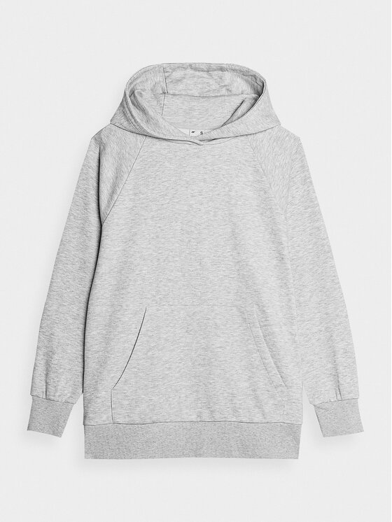 4F 4F Felpa 4FAW23TSWSF0725 Grigio Regular Fit