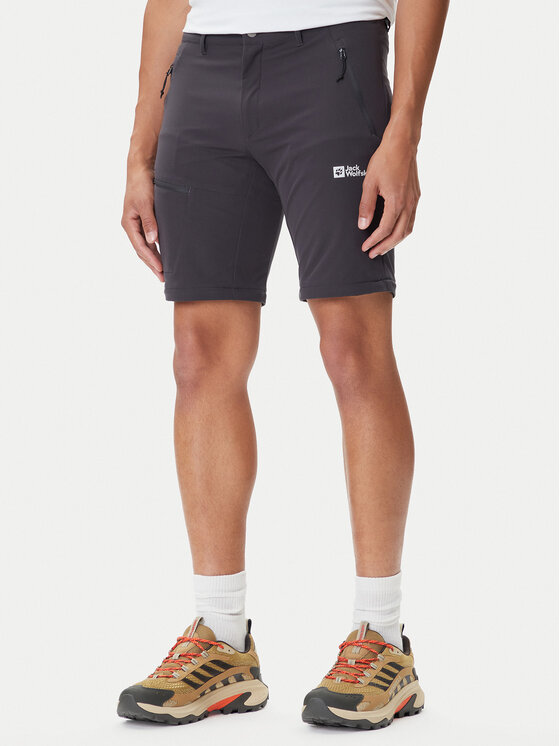 Jack Wolfskin Jack Wolfskin Outdoor kelnės Pico Trail A63905 Pilka Regular Fit
