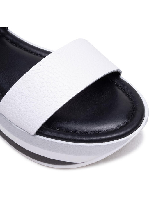 Pollini Pollini Босоніжки SA16494G0CTE0100 Білий