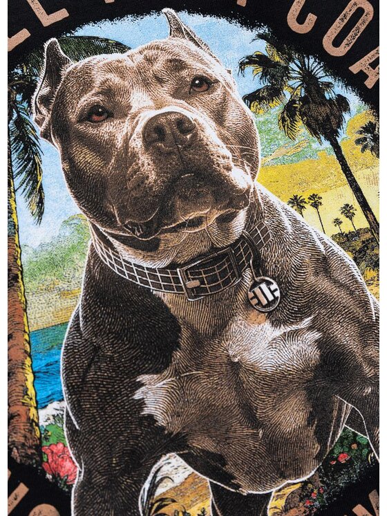 PITBULL PITBULL T-Shirt BEACH GIRL Czarny Regular Fit