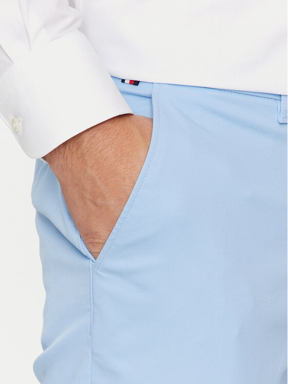 Tommy Hilfiger Tommy Hilfiger Чіноси Denton MW0MW25964 Блакитний Straight Fit