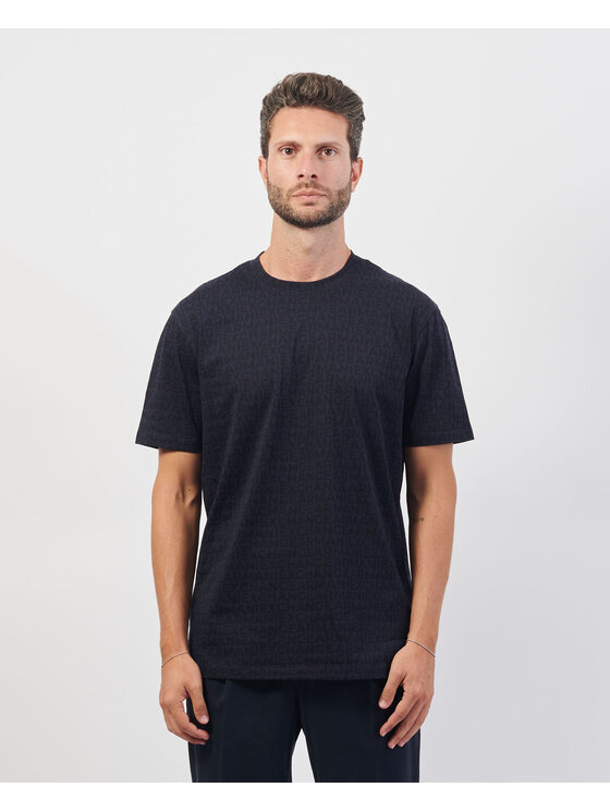 Armani Exchange Armani Exchange T-shirt 6DZTJA-ZJH4Z Blu Regular Fit