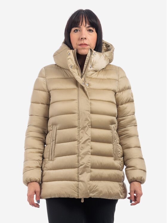 Save The Duck Save The Duck Kurtka puchowa Giubbino drimia donna Beżowy Regular Fit