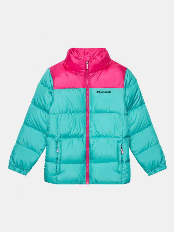 Columbia Giubbotto invernale Puffect Jacket Verde Regular Fit, taglia : M