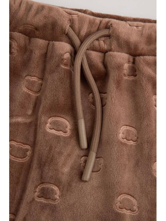 Coccodrillo Coccodrillo Spodnie dresowe ZC5120102FBN-018 Brązowy Regular Fit