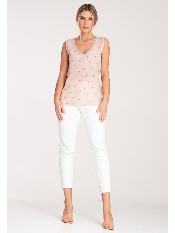 FIGL FIGL Halenka M1076 Růžová Regular Fit
