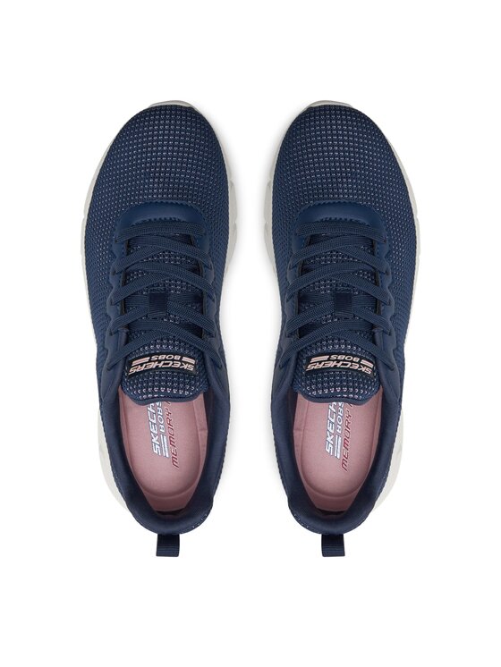 Skechers Skechers Sneakersy Bobs B Flex-Visionary Essence 117346/NVY Granatowy