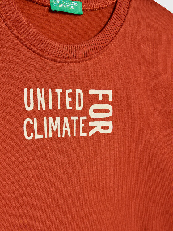 United Colors Of Benetton United Colors Of Benetton Majica dugih rukava 3JLXC107O Crvena Regular Fit