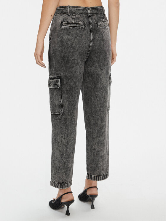MICHAEL Michael Kors MICHAEL Michael Kors Blugi MH330JHBB6 Gri Straight Leg