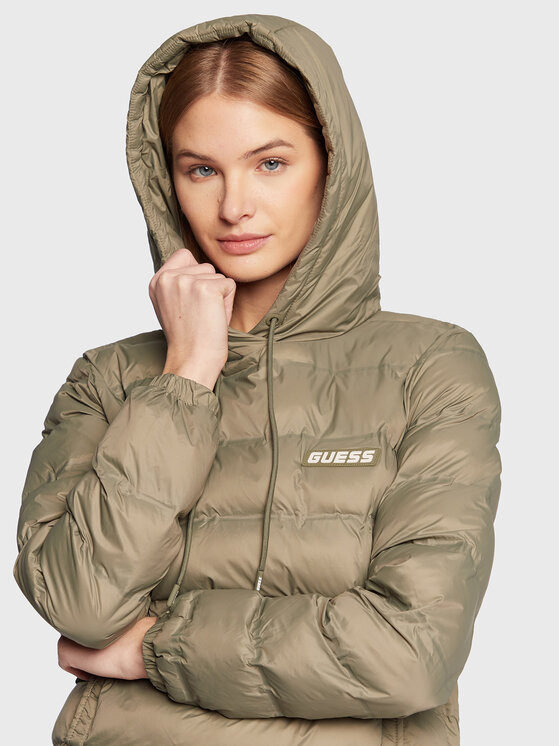 Guess Guess Μπουφάν anorak Daisy V2BL03 WEXC0 Πράσινο Regular Fit