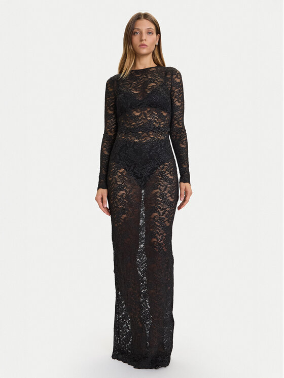 Guess Guess Abendkleid O5BK01 K1820 Schwarz Slim Fit