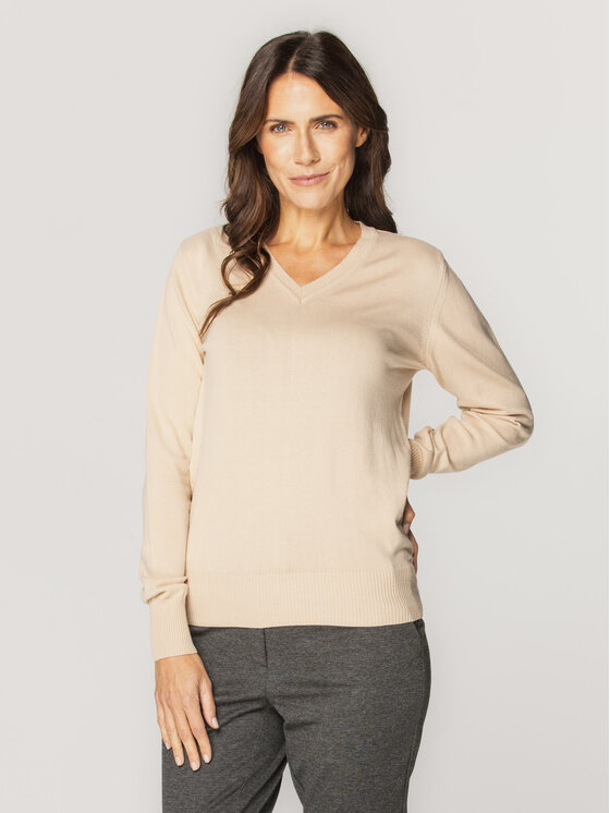Sweter, rozmiar M, Beżowy, 88443