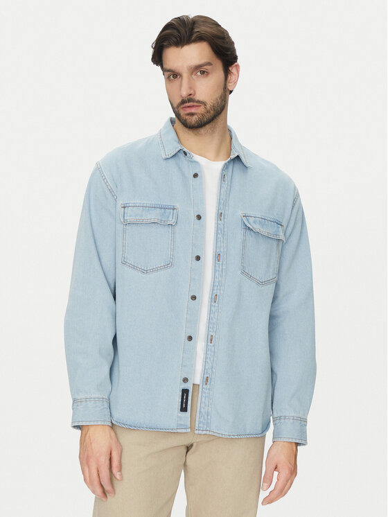 Vans Vans camicia di jeans VN000M12IYR1 Blu Regular Fit