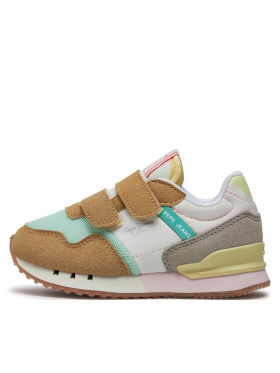 Pepe Jeans Pepe Jeans Sneakersy London Urban Gk PGS30599 Beżowy