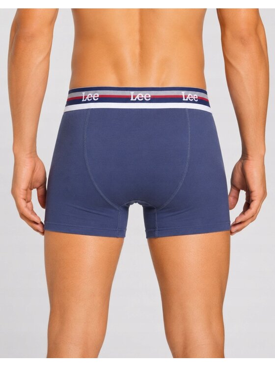 Lee Lee Bokserki Walls 3 Pack Organic Cotton Elastane Trunks Kolorowy