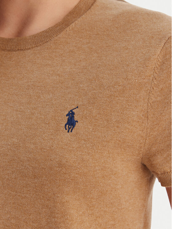 Polo Ralph Lauren Polo Ralph Lauren Tričko 211971872007 Béžová Slim Fit