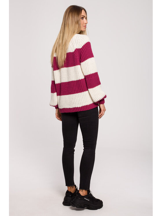 Made of Emotion Made of Emotion Sweter M632 Czerwony