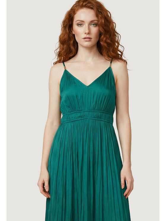 Morgan De Toi Morgan De Toi Vestito da giorno 251-ROIYA Verde Egg Fit