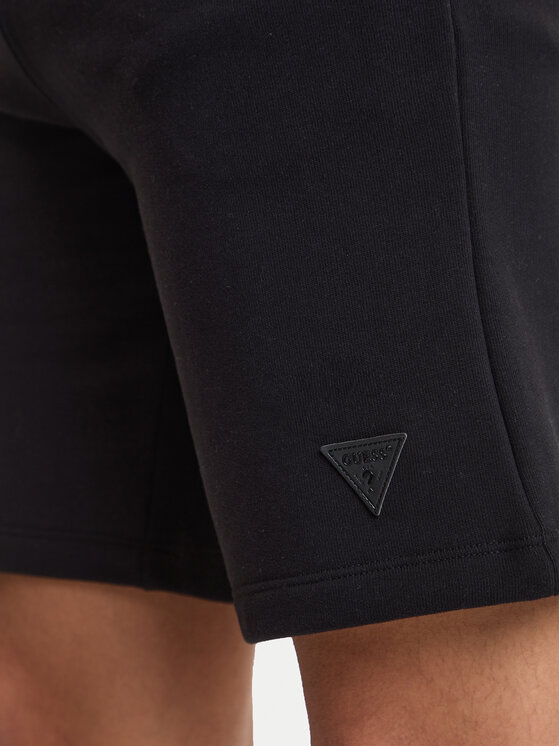 Guess Guess Pantaloni scurți sport M6GD12 K3020 Negru Slim Fit