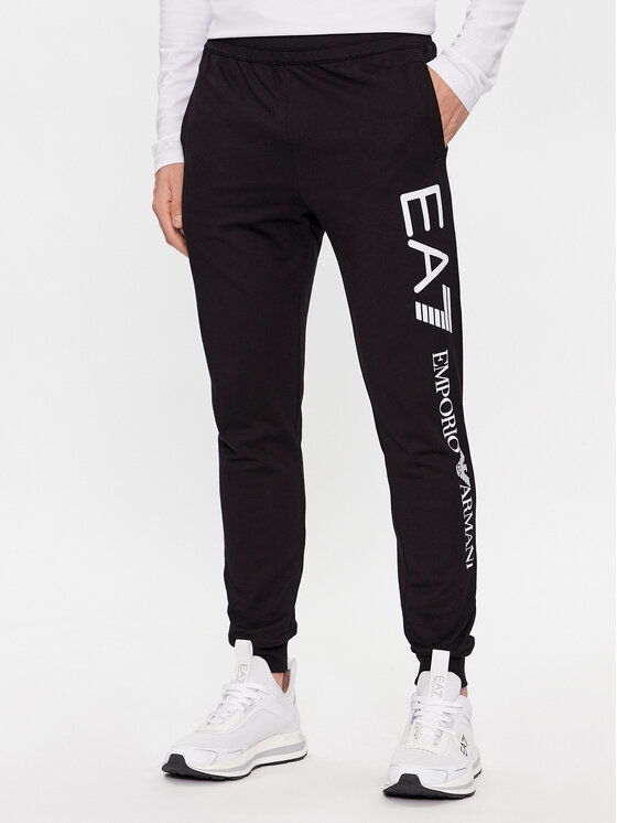 EA7 Emporio Armani Pantaloni trening 8NPPC3 PJ05Z 0203 Negru Slim Fit