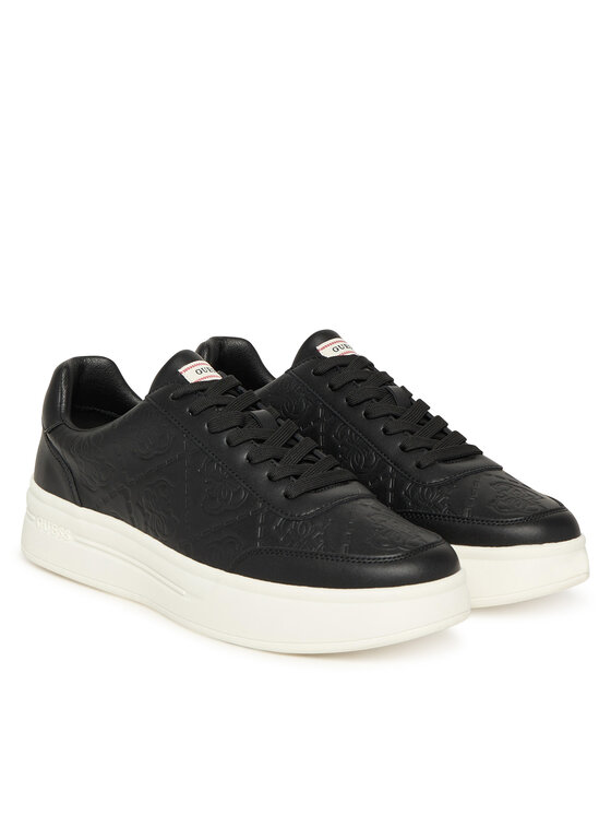 Guess Guess Сникърси FMFWI3 LEA12 Черен