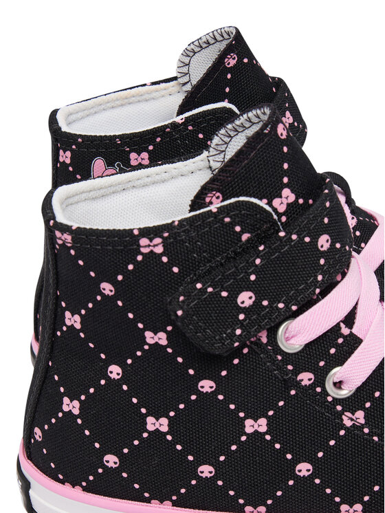 Converse Converse Кецове Chuck Taylor All Star Hi X My Melody Kuromi A21839C Черен