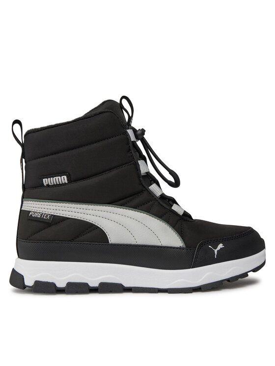 Puma KLASSISCHES RUNNING MIT UMSCHLAG - Bonnet - black/noir 