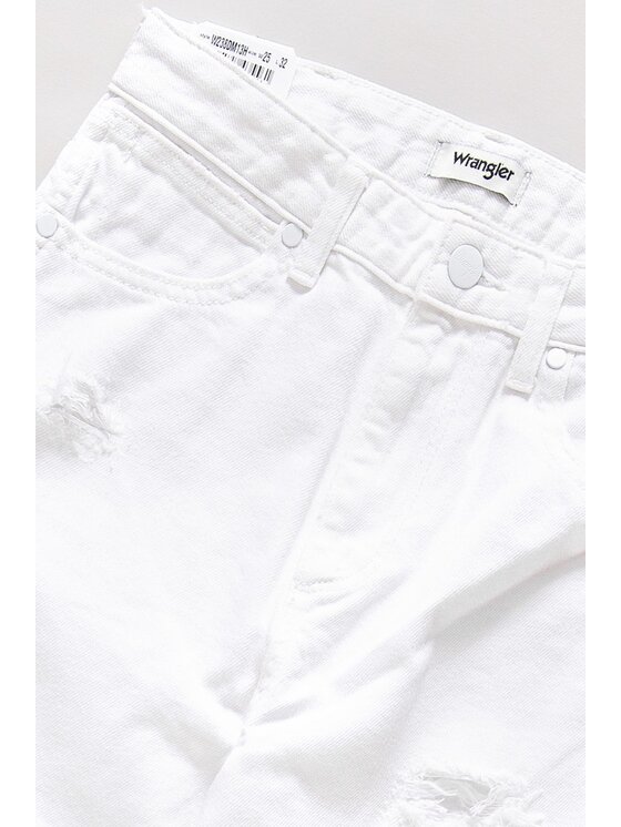Wrangler Wrangler Jeans RETRO STRAIGHT Bianco Straight Fit