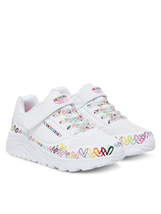 Skechers Skechers Sneakers Uno Lite 314091L WMLT Alb