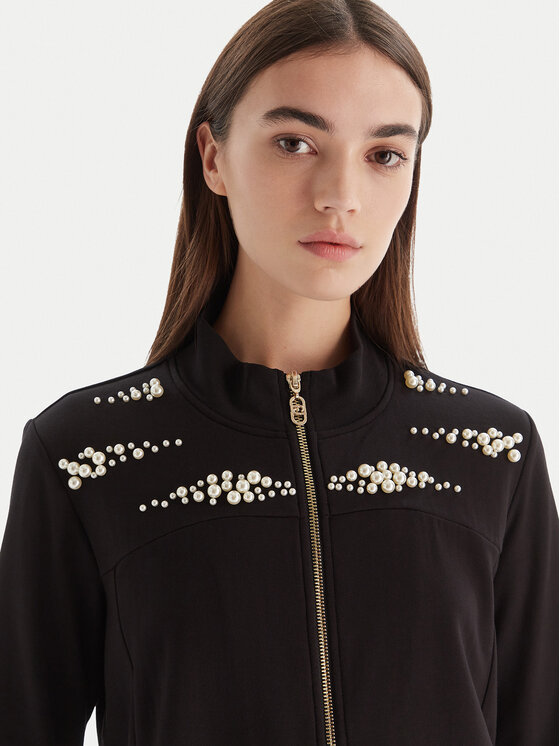 Liu Jo Sport Liu Jo Sport Світшот TF5152 FS576 Чорний Regular Fit