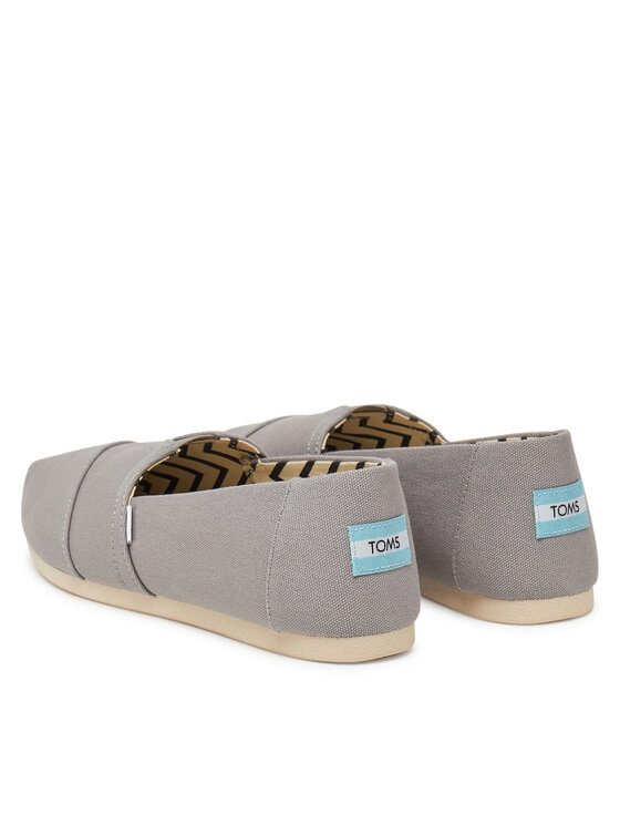 Toms Toms Туфлі Alpargata 10020858 Сірий