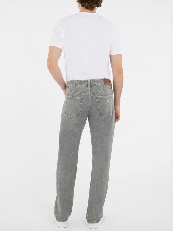 Guess Jeans Guess Jeans Jeansy 176773 Szary Regular Fit